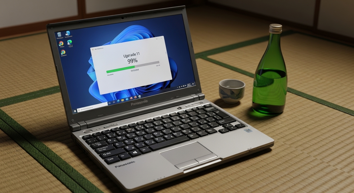 【現実】9年前のレッツノートをWindows11にしてみた